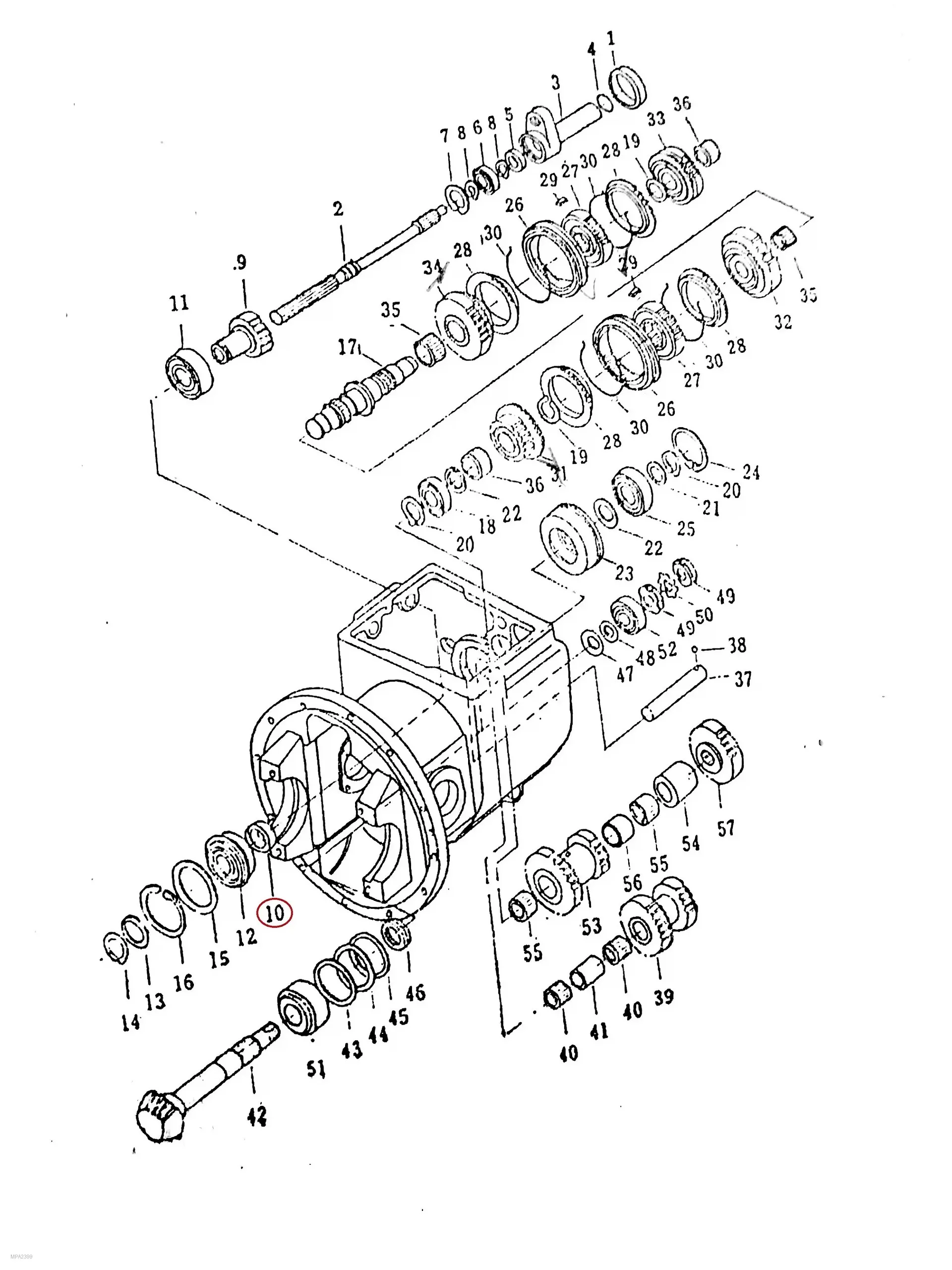 Millat Massey Ferguson Tractor Spare Part RETAINERBALL 2401210011860761 - Massey Ferguson tractor spare part