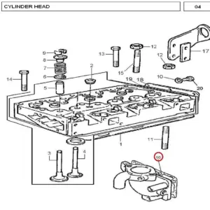 Millat Massey Ferguson Tractor Spare Part JOINT 186021490485 - Massey Ferguson tractor spare part