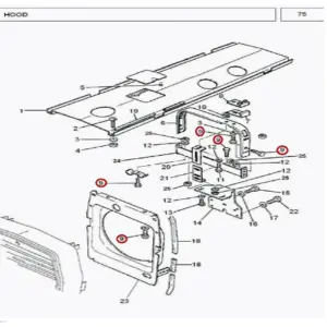 Millat Massey Ferguson Tractor Spare Part 0 SCREW M 8 X 16 MM 1630701163070 - Massey Ferguson tractor spare part