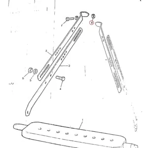 Millat Massey Ferguson Tractor Spare Part 17 NUT 1353917 - Massey Ferguson tractor spare part