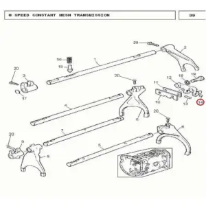 Millat Massey Ferguson Tractor Spare Part STEELBALL 12167112167 - Massey Ferguson tractor spare part