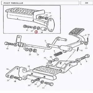 Millat Massey Ferguson Tractor Spare Part WASHER FLAT 71613082113082 - Massey Ferguson tractor spare part