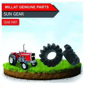 Millat Massey Ferguson Tractor Spare Part GEAR 100441885518 - Massey Ferguson tractor spare part