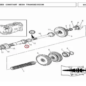 Millat Massey Ferguson Tractor Spare Part PIN IONPTO 16 T 1204211671705 - Massey Ferguson tractor spare part