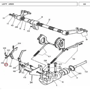 Millat Massey Ferguson Tractor Spare Part SET SCREW 1024 UNC 3 AL 22226104126104 - Massey Ferguson tractor spare part