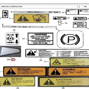 Millat Massey Ferguson Tractor Spare Part 1 EMBLEMCONSOLERH 375385483021 - Massey Ferguson tractor spare part