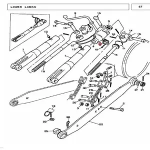 Millat Massey Ferguson Tractor Spare Part GEAR LBOX 250111181345 MODEL 2025 - Massey Ferguson tractor spare part