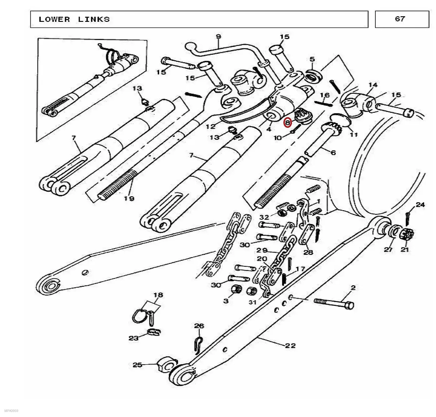Millat Massey Ferguson Tractor Spare Part GEAR LBOX 250111181345 MODEL 2025 - Massey Ferguson tractor spare part