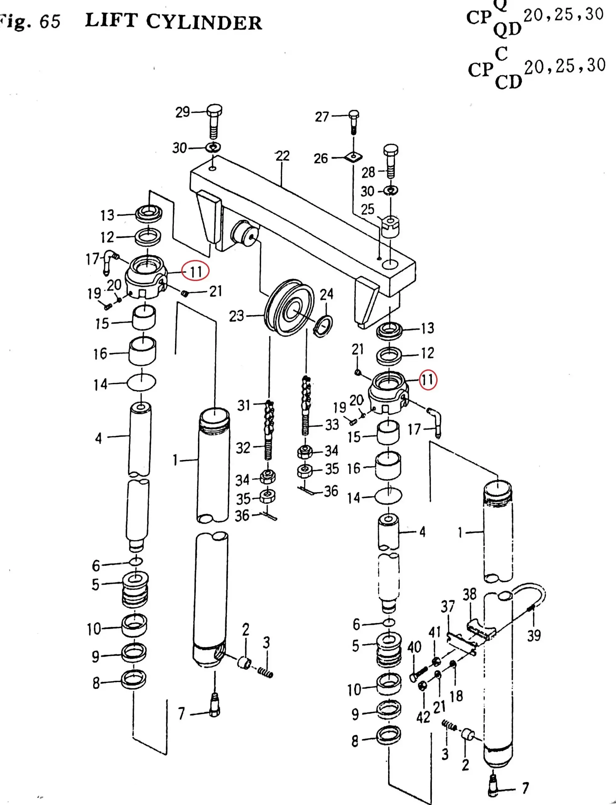 Diagram reference for Millat Massey Ferguson Tractor Spare Part D 28 B 842431 CAP 8 D 28 B 842431 - Massey Ferguson tractor spare part