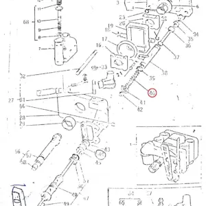 Millat Massey Ferguson Tractor Spare Part PIPE CYL 21809413521 E 019 - Massey Ferguson tractor spare part