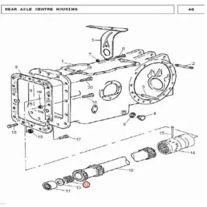 Millat Massey Ferguson Tractor Spare Part SP RING 50026150026 - Massey Ferguson tractor spare part