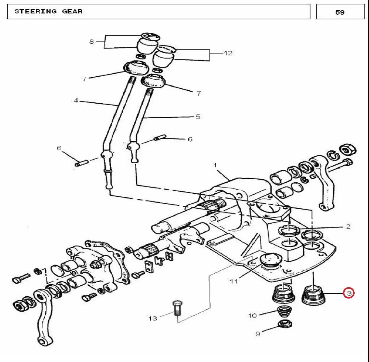 Diagram reference for Millat Massey Ferguson Tractor Spare Part CUP GEAR LEAVER 240160081827690 - Massey Ferguson tractor spare part
