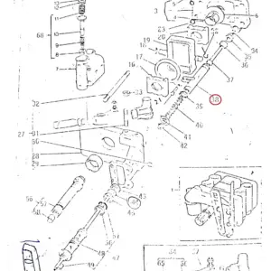Millat Massey Ferguson Tractor Spare Part 826 OSCILATOR 11869826 - Massey Ferguson tractor spare part