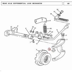 Millat Massey Ferguson Tractor Spare Part GUIDESHOE 100641190980 - Massey Ferguson tractor spare part