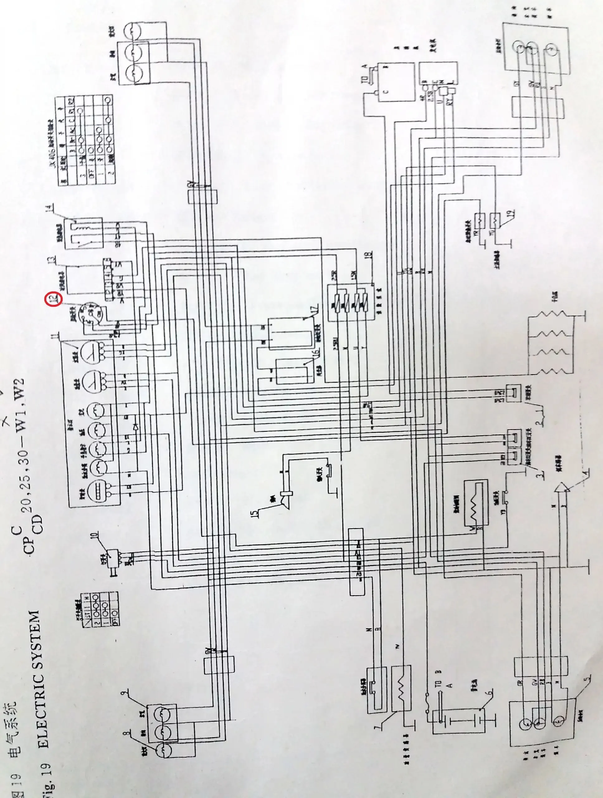 Diagram reference for Millat Massey Ferguson Tractor Spare Part 242521 SWITCH STARTER 82345242521 - Massey Ferguson tractor spare part