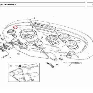 Millat Massey Ferguson Tractor Spare Part KNOBL SWITCH 29049129049 - Massey Ferguson tractor spare part