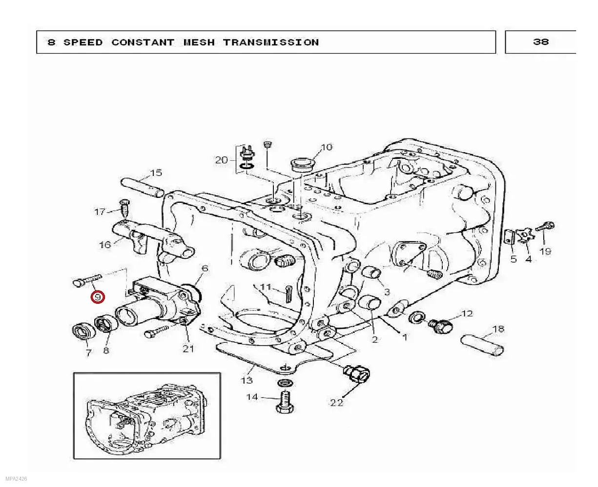 Millat Massey Ferguson Tractor Spare Part SCREW 31816 X 7812061112061 - Massey Ferguson tractor spare part