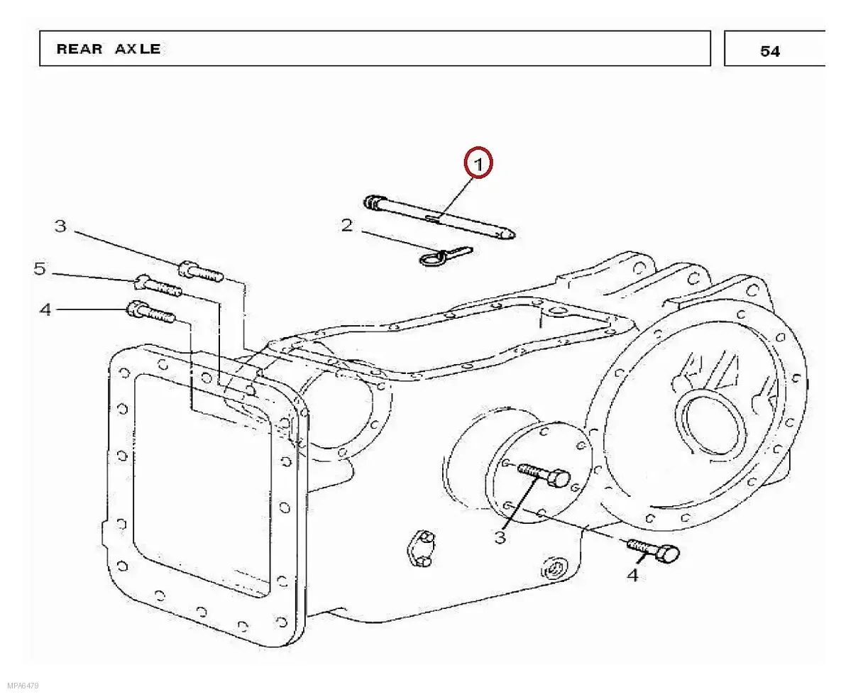 Millat Massey Ferguson Tractor Spare Part PIN 400011180901 - Massey Ferguson tractor spare part