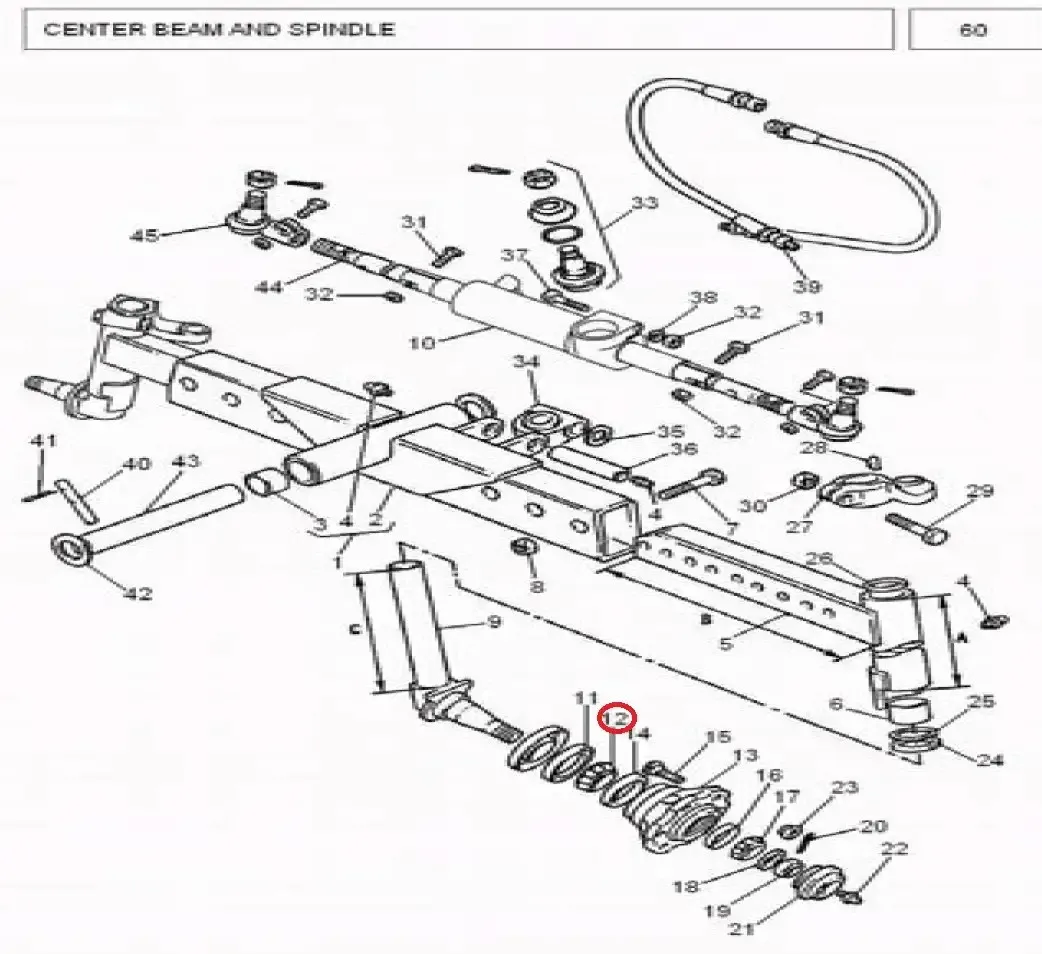 Diagram reference for Millat Massey Ferguson Tractor Spare Part 5 CONEROLLERINNER 1431051143105 - Massey Ferguson tractor spare part