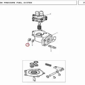 Millat Massey Ferguson Tractor Spare Part NUT - Massey Ferguson tractor spare part