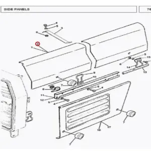 Millat Massey Ferguson Tractor Spare Part CHANNELRH 23314123314 YD - Massey Ferguson tractor spare part