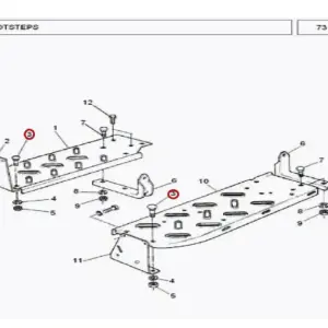 Millat Massey Ferguson Tractor Spare Part BOLT 1428 L 06230005130005 - Massey Ferguson tractor spare part