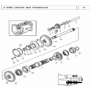 Millat Massey Ferguson Tractor Spare Part SPACER 12011112011 - Massey Ferguson tractor spare part