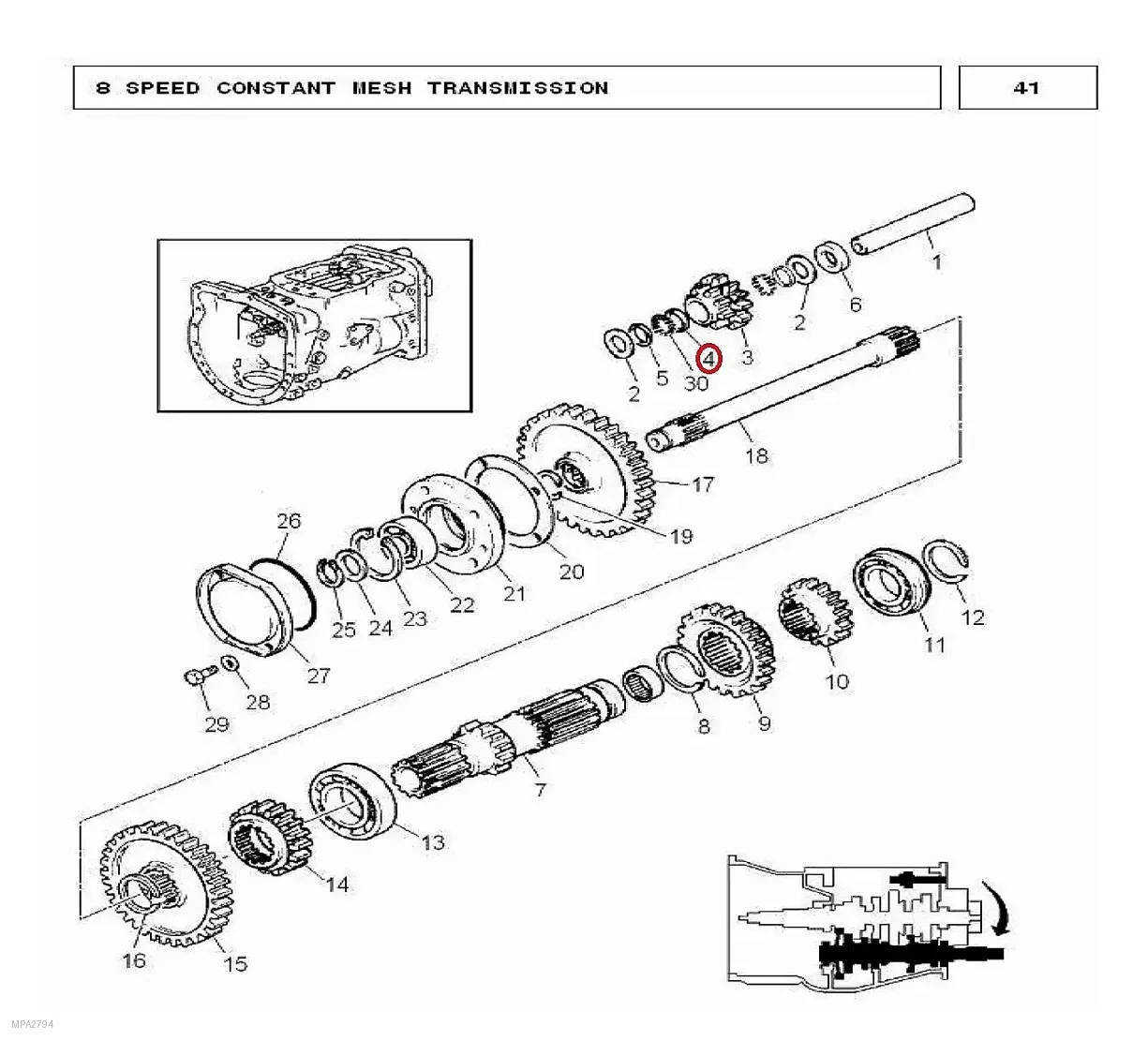 Millat Massey Ferguson Tractor Spare Part SPACER 12011112011 - Massey Ferguson tractor spare part