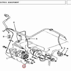 Millat Massey Ferguson Tractor Spare Part SCREW 18542118542 - Massey Ferguson tractor spare part
