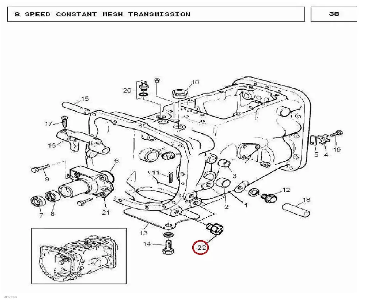 Millat Massey Ferguson Tractor Spare Part PLUG 12127112127 - Massey Ferguson tractor spare part