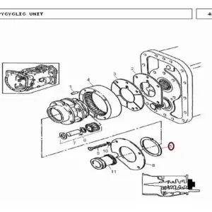 Millat Massey Ferguson Tractor Spare Part WASHER 121511897367 - Massey Ferguson tractor spare part