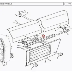 Millat Massey Ferguson Tractor Spare Part CLAMP 2313411694816 - Massey Ferguson tractor spare part