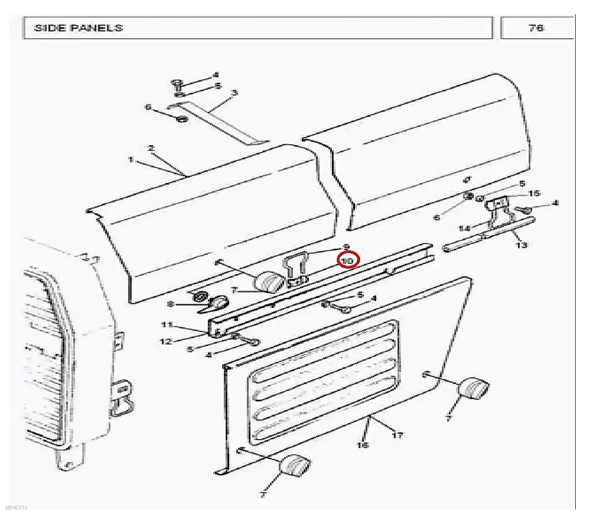 Millat Massey Ferguson Tractor Spare Part CLAMP 2313411694816 - Massey Ferguson tractor spare part