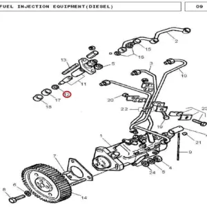 Millat Massey Ferguson Tractor Spare Part 73 WASHER 0921173185911185910921173 - Massey Ferguson tractor spare part