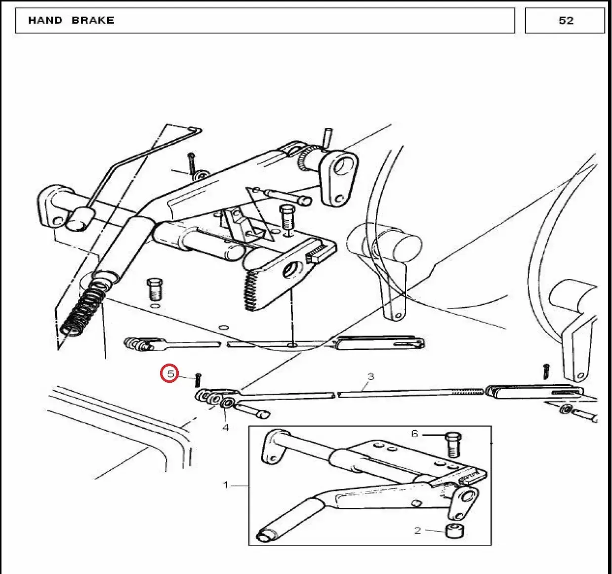 Diagram reference for Millat Massey Ferguson Tractor Spare Part PIN COTTER 11005111005 - Massey Ferguson tractor spare part
