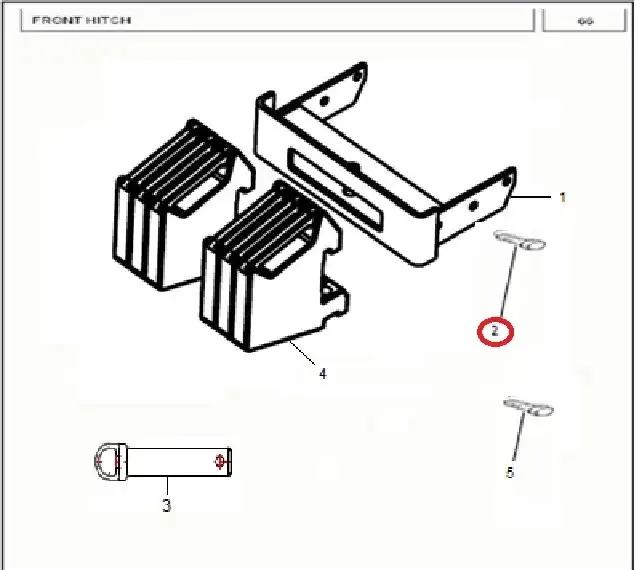 Diagram reference for Millat Massey Ferguson Tractor Spare Part 0 BOLT 3816 UNF 2 AX 2542380201238020 - Massey Ferguson tractor spare part