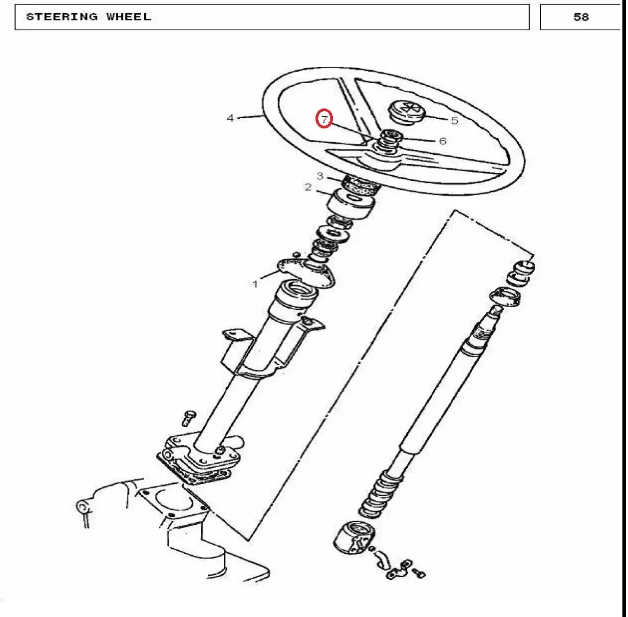 Diagram reference for Millat Massey Ferguson Tractor Spare Part FLAT WASHER M 161602911441664 - Massey Ferguson tractor spare part
