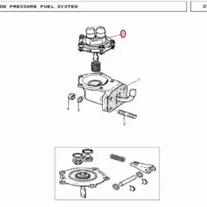 Millat Massey Ferguson Tractor Spare Part PUMP LIFT MF 240 1822212641808 - Massey Ferguson tractor spare part