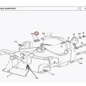 Millat Massey Ferguson Tractor Spare Part SHIM 14091114091 - Massey Ferguson tractor spare part