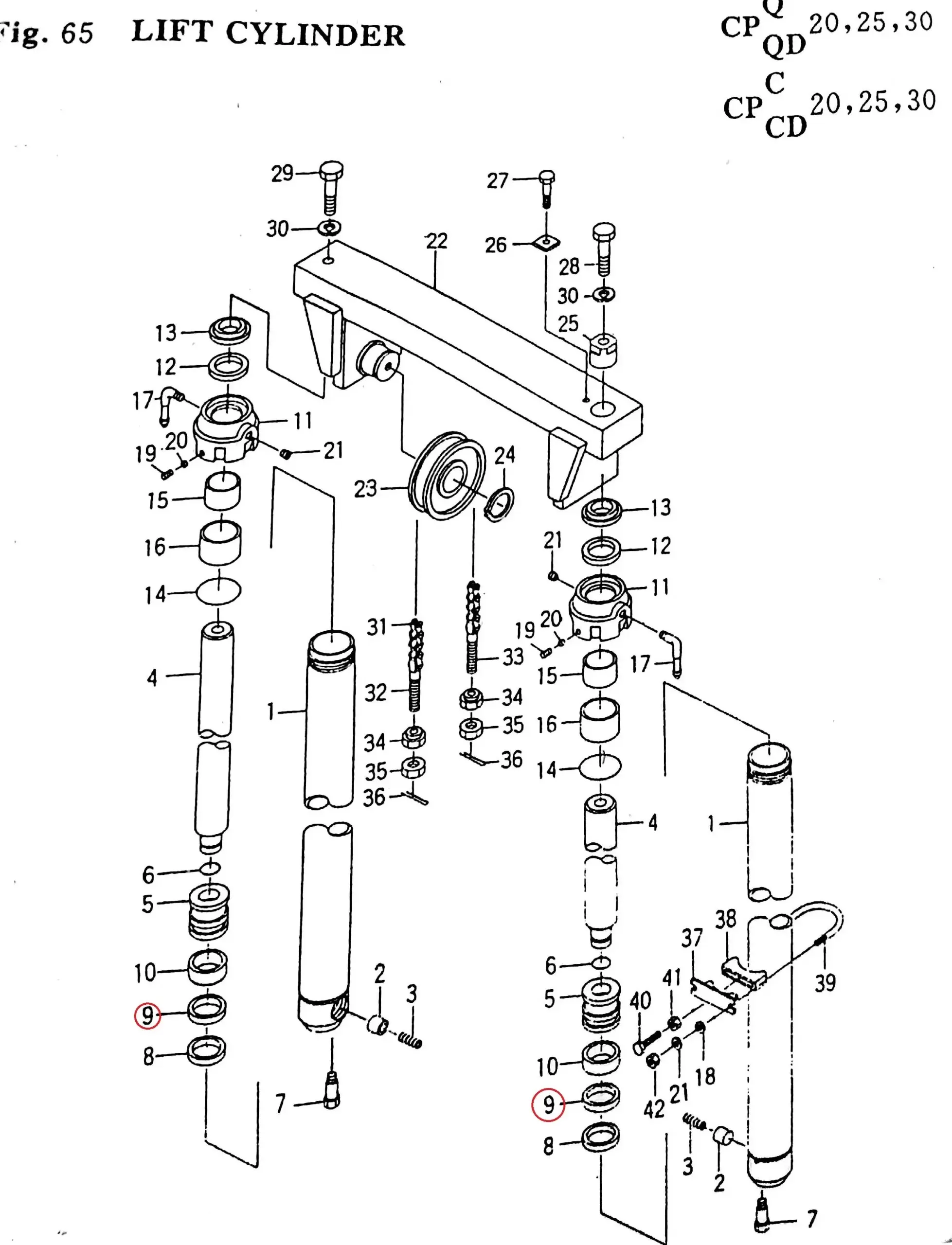 Diagram reference for Millat Massey Ferguson Tractor Spare Part D 28 A 843181 RING BACKUP 8 D 28 A 843181 - Massey Ferguson tractor spare part