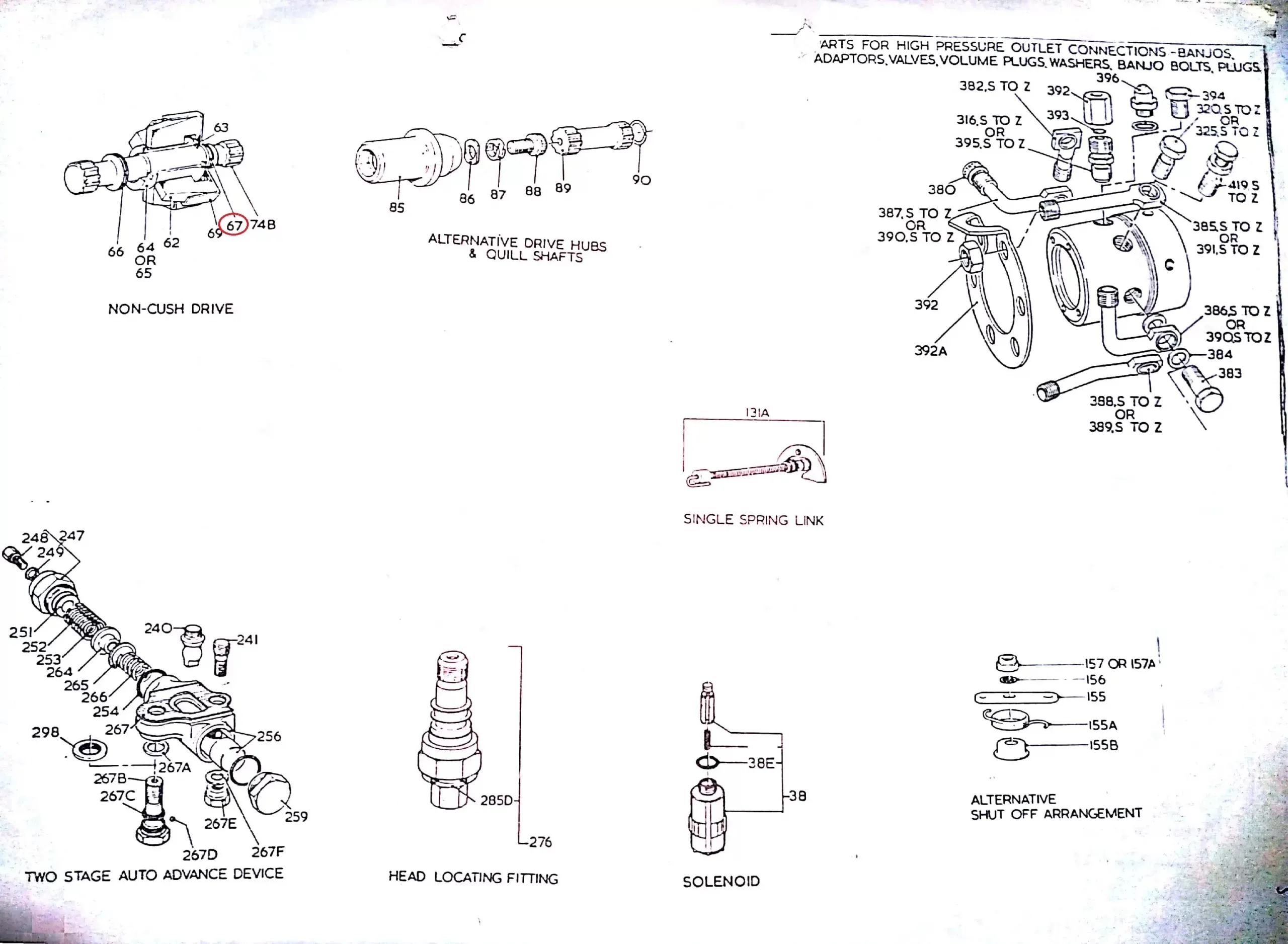 Diagram reference for Millat Massey Ferguson Tractor Spare Part O RING 1585530 BB 585530 BB - Massey Ferguson tractor spare part