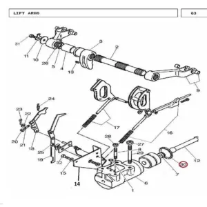 Millat Massey Ferguson Tractor Spare Part O RING 2402611413761475 - Massey Ferguson tractor spare part
