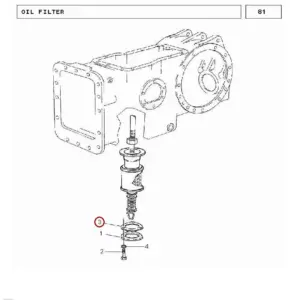 Millat Massey Ferguson Tractor Spare Part GASKET 41005141005 - Massey Ferguson tractor spare part
