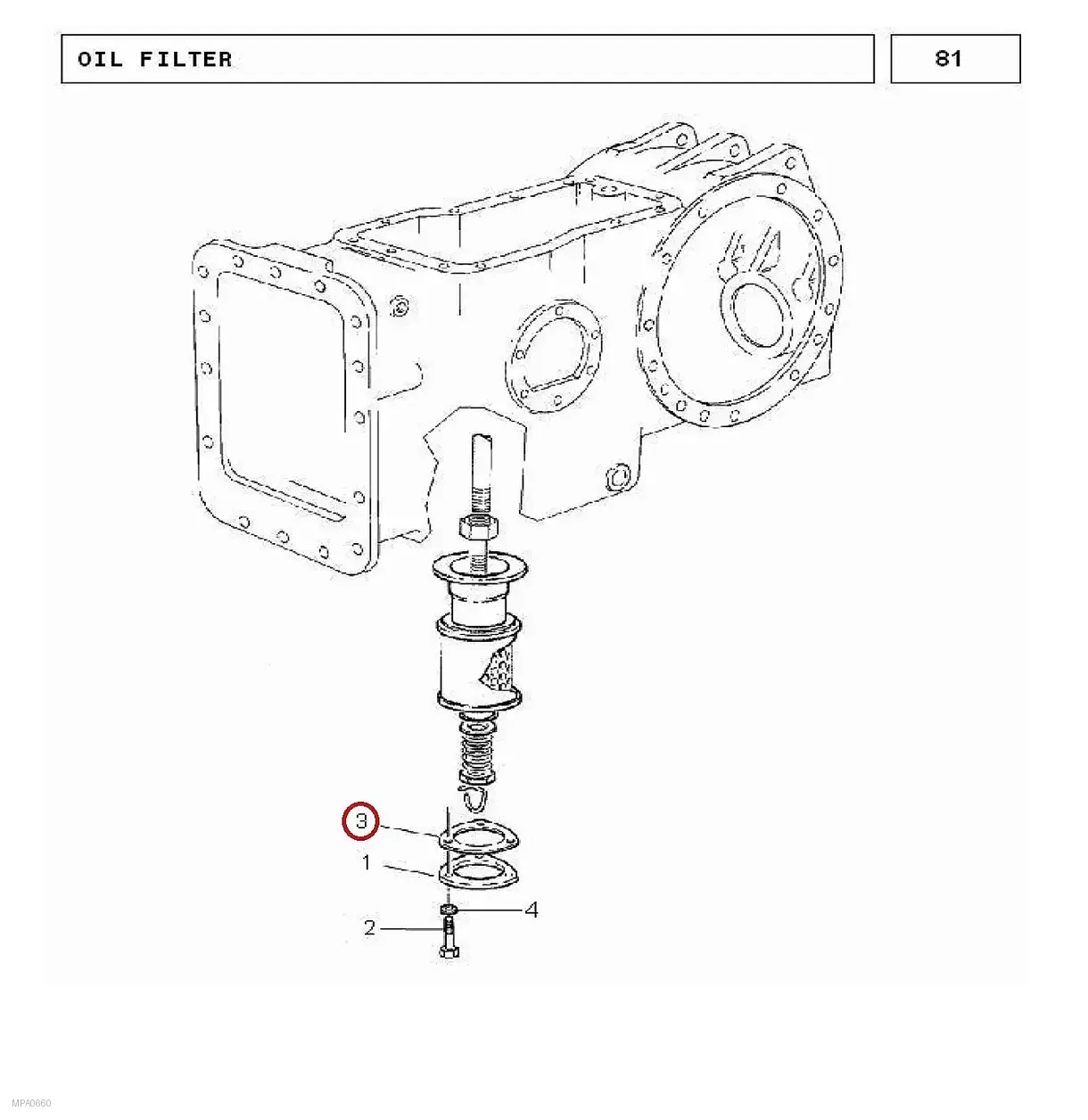 Millat Massey Ferguson Tractor Spare Part GASKET 41005141005 - Massey Ferguson tractor spare part