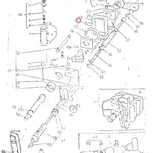 Millat Massey Ferguson Tractor Spare Part RING HYD 271751897493 L - Massey Ferguson tractor spare part