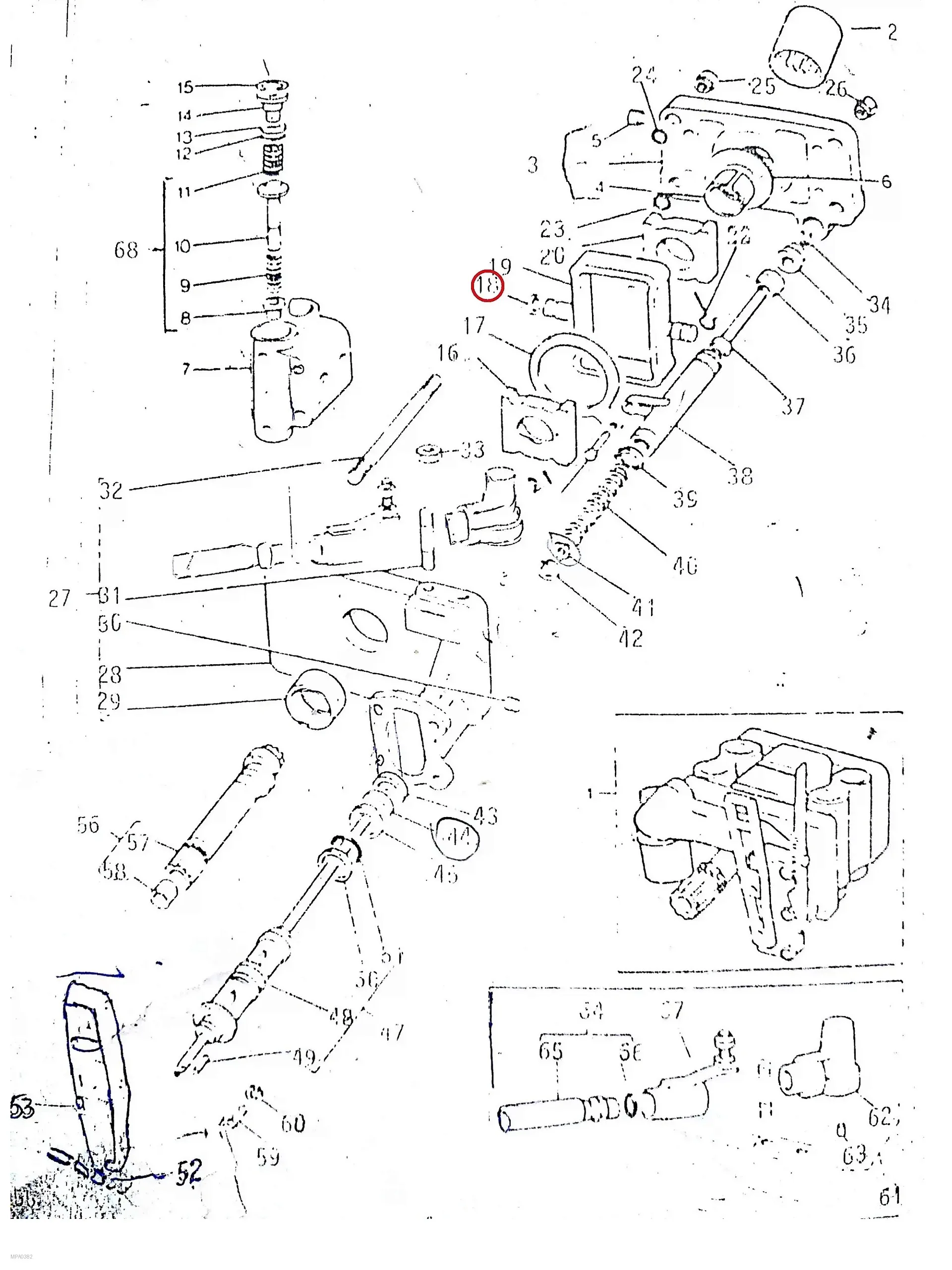 Millat Massey Ferguson Tractor Spare Part RING HYD 271751897493 L - Massey Ferguson tractor spare part