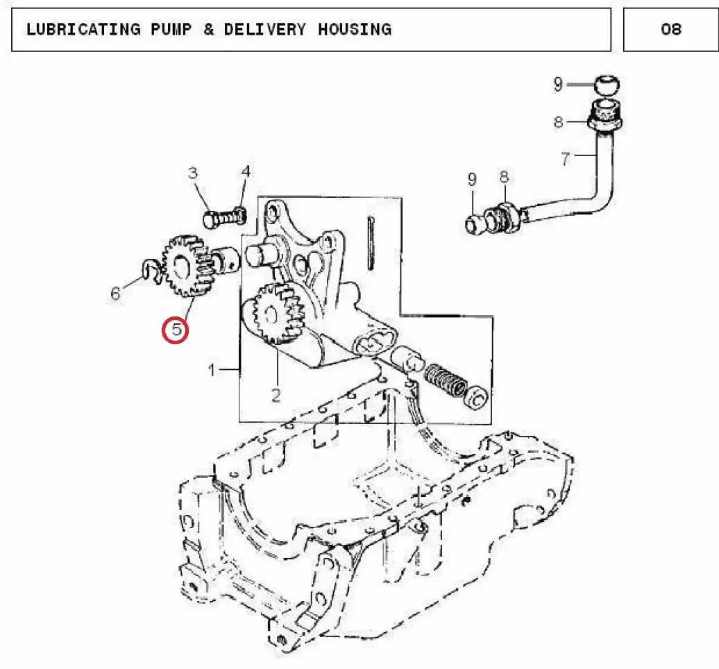 Diagram reference for Millat Massey Ferguson Tractor Spare Part GEAR 18192141115086 - Massey Ferguson tractor spare part