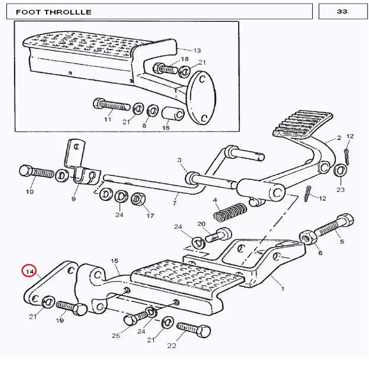 Diagram reference for Millat Massey Ferguson Tractor Spare Part PLATE SPACER 13075113075 - Massey Ferguson tractor spare part