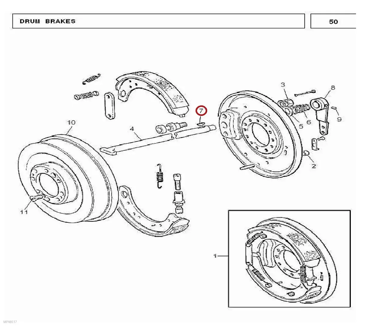 Millat Massey Ferguson Tractor Spare Part SP RING 10290110290 - Massey Ferguson tractor spare part