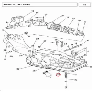 Millat Massey Ferguson Tractor Spare Part O RING 26113126113 - Massey Ferguson tractor spare part